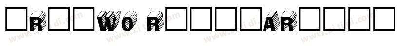 dRegW0 RegulAR字体转换